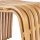 Design Badhocker aus Bambus Natur, Echtholz, hohe Qualität, bis 130 Kg