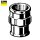 Rotguss, Muffe, reduziert, IG, Modell 3240, 1/2" x 1/4"