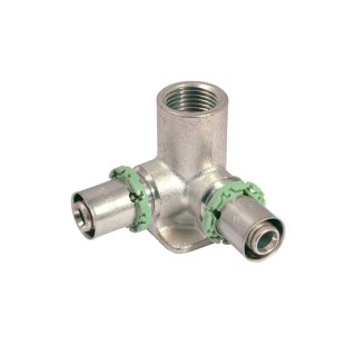 Pressfitting, Mehrschichtfitting, Wandscheibe, doppelt,...
