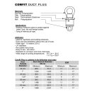 Verschlussstopfen COMFIT PLUG zum Verschluss von PE Rohren, selbstdichtend, 32-63mm