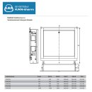KAN-therm Unterputz-Verteilerschrank 450mm inkl. 2-fach Edelstahlverteiler 2 HK