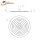 Design Regendusche Metall Kopfbrause Ø 250mm extra flach, VANEDA M+