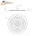 Design Regendusche Metall Kopfbrause Ø 400 mm extra flach, VANEDA M+