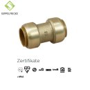Steckfitting Messing Muffe, 22mm, Seppelfrick Tectite T270