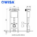 WISA XT WC-Element Vorwandelement Trockenbau Betätigung von oben/vorn Höhe 830mm