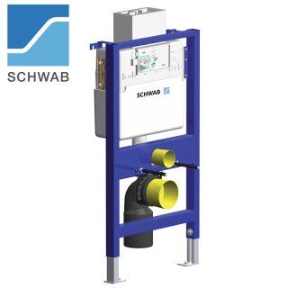 SCHWAB Duplo XS Konsol WC-Element, Front-Top WC 187.82, 475 x 1140-820mm