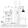 SCHWAB Duplo XS Konsol WC-Element, Front-Top WC 187.82, 475 x 1140-820mm