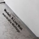 EasyDrain ESS Duschrinne 120cm R-LINE für wandnahe Montage Edelstahl kürzbar