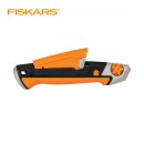 FISKARS CarbonMax Cuttermesser 18 mm, Abbrechmesser, schneller Klingenwechsel
