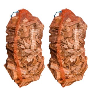 2 x Anzündholz Fichte im 40 Liter Sack 10 Kg
