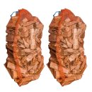 2 x Anzündholz Fichte im 40 Liter Sack 10 Kg