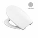 HARO WC-SITZ Favos mit SoftClose, Take off Scharnier, Semi Wrapover, manhattan