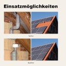 Rohrbelüfter, DURGO Belüftungsventile mit Styroporhaube, DN 110, 44,2 l/s, EN12380