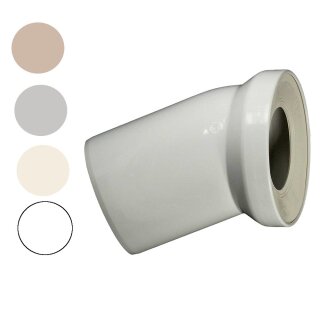 WC Anschluss Anschlussrohr DN110 gerade Aufputz farbig