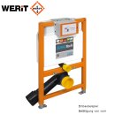 JOMO Tech Wand WC Element BH 82cm von vorn oder oben inkl. Drückerplatte