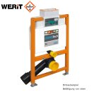 JOMO Tech Wand WC Element BH 82cm von vorn oder oben inkl. Drückerplatte