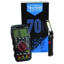 TESTBOY 316 Multimeter Black-Edition + LED Leuchte Light 150