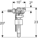 Universalfüllventil GEBERIT Impulse383 UnifillUnterputz-Spülkasten 240705