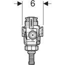 Universalfüllventil GEBERIT Impulse383 UnifillUnterputz-Spülkasten 240705