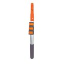 RAMP Aluminiumstiel Teleskop Stiel CLICK 50 - 120 cm für Rechen und Besen