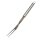 Edelstahl-Grillbesteck Set XL 3 tlg. Gabel, Zange, Wender - Länge 42cm