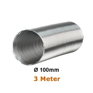 Flexrohr Ø 100mm - Alu-Flex, ALU-Rohr, Lüftungs-Schlauch...