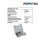 AEROTEC Druckluft Meißelhammer Set STX II 225mm im Koffer inkl 5 Meißel, 3200min