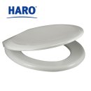 WC-SITZ POINT 35 von Haro mit Edelstahlscharnier, weiss, 1,7 Kg, Duroplast