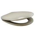 HARO WC SITZ Beige Edelstahlscharnier FastFix, universell...