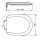 WC-SITZ mit Edelstahlscharnier, Farbe pergamon, 1,7kg, 2 Komponenten-Thermoplast