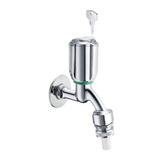 SCHELL Auslaufventil SECUR 1/2 Zoll abschließbar, Garten Wasserhahn
