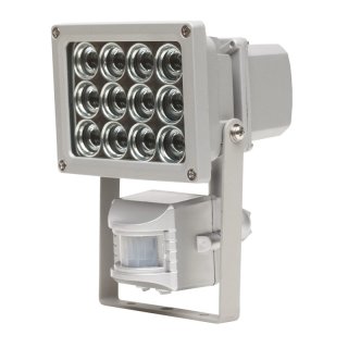 Profi LED-Strahler mit Bewegungsmelder - as Schwabe 12 Watt LED - wie ca. 300W