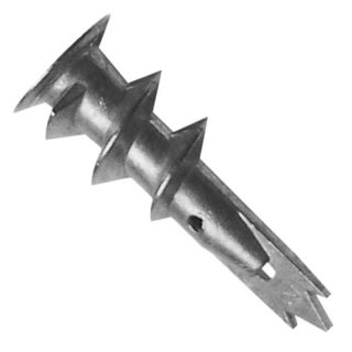 TOX GD37 / 4 mm Gipskartondübel, 50 Metall...