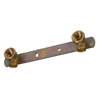 Durchlauferhitzer Montageeinheit, 100mm, gekröpft 15mm x...