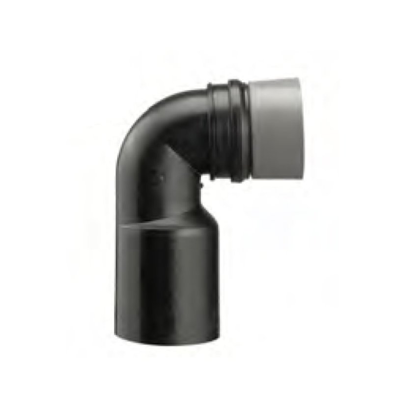Belvit WC Flex Abfluss Anschluß Rohrstutzen Eck DN 90/110 (320-750mm) | Rhein-Sani GmbH